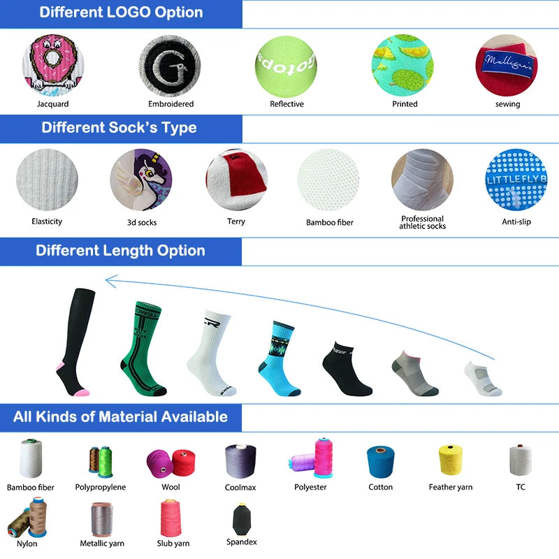 Apsilkshop Cotton Dress Socks for Men Women Kids Fun Novelty Crazy Funny Pattern Printed in White and Black