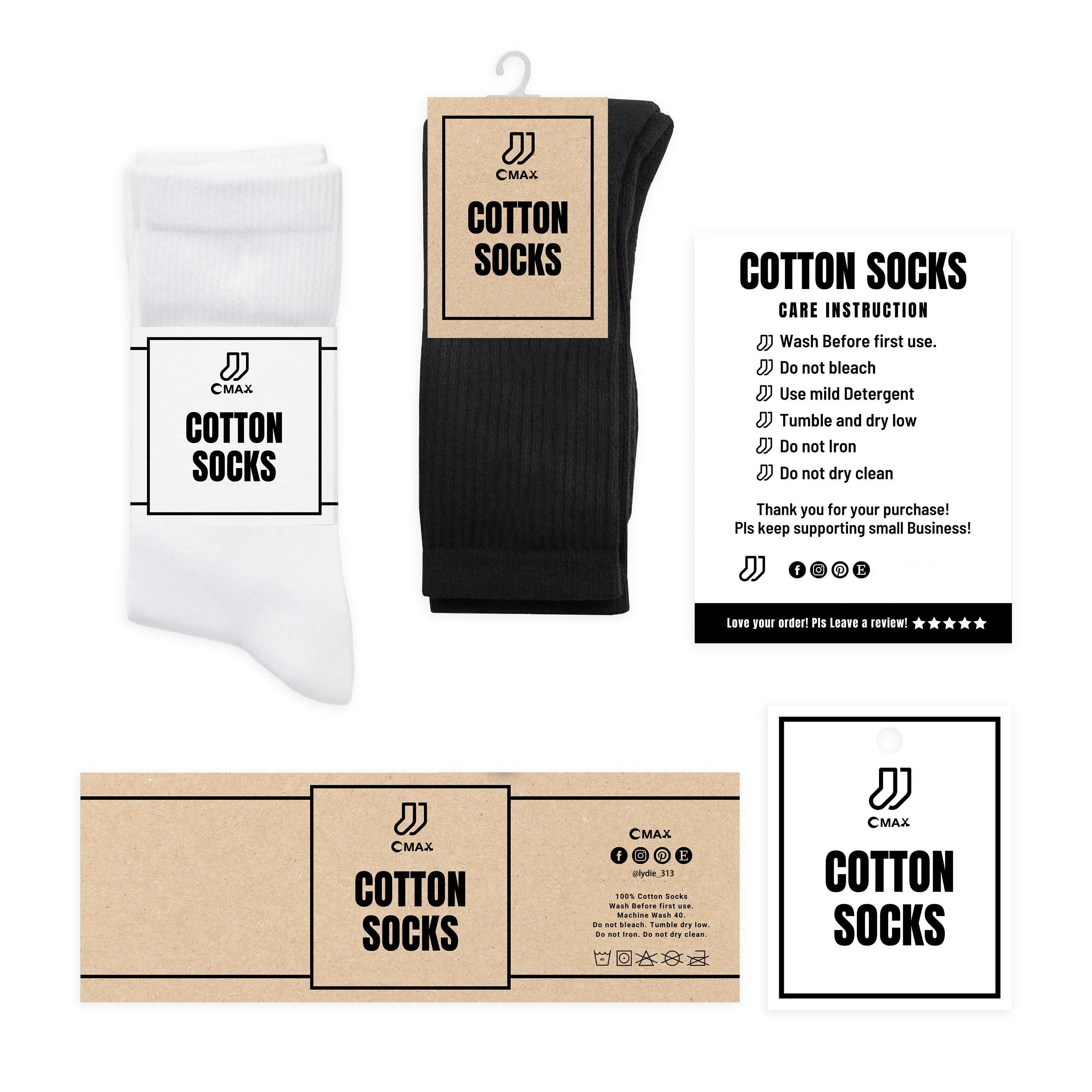 Apsilkshop Cotton Disposable Men Women Socks Black White Grey Mix Color Ankle Solid