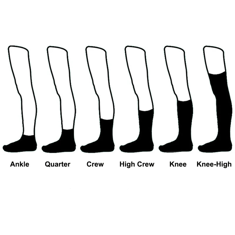 Apsilkshop Cotton Dress Socks for Men Women Kids Fun Novelty Crazy Funny Pattern Printed in White and Black