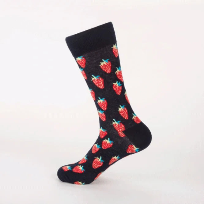 Apsilkshop Women Cute Fruit Socks Full